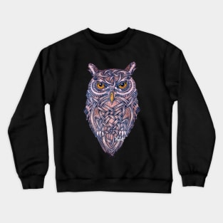 Celtic Owl Totem Crewneck Sweatshirt